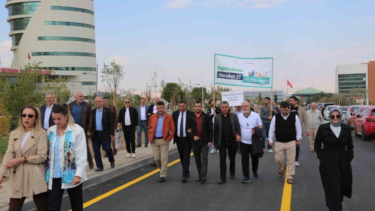 Sağlıklı yaşam mesajı