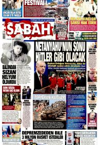 SABAH Gazete Manşeti