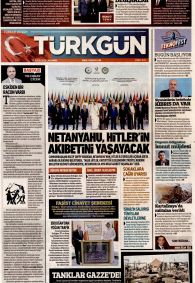 TÜRKGÜN Gazete Manşeti
