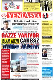 YENİ ASYA Gazete Manşeti