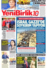 YENİBİRLİK Gazete Manşeti